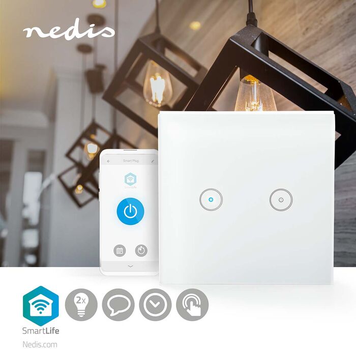 Nedis SmartLife tvöfaldur veggrofi