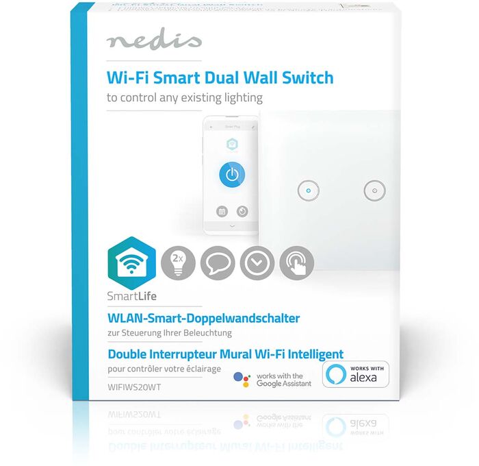 Nedis SmartLife tvöfaldur veggrofi