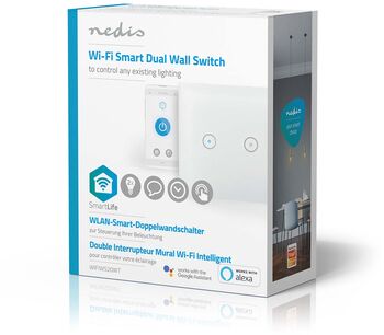Nedis SmartLife tvöfaldur veggrofi