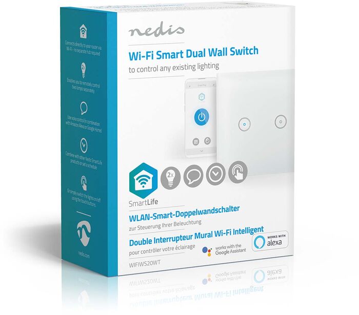 Nedis SmartLife tvöfaldur veggrofi