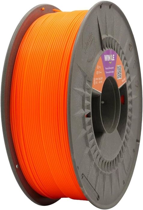 Winkle PLA-HD 1,75 mm þráður 1kg - Orange Fluorescent