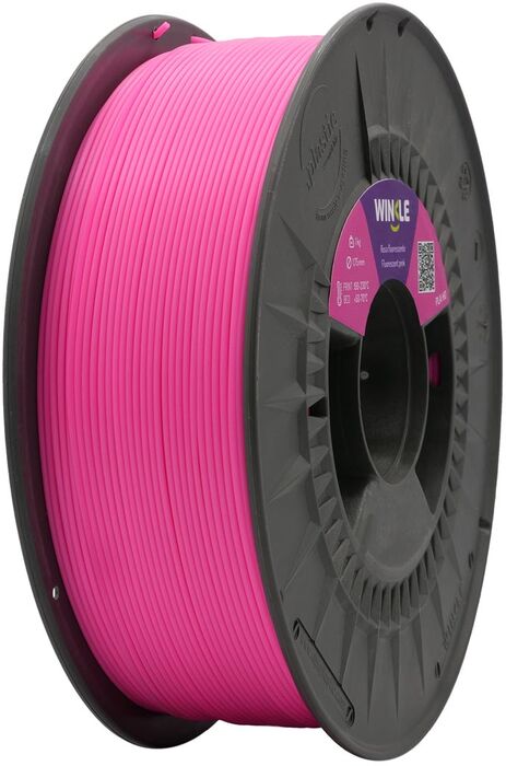 Winkle PLA-HD 1,75 mm þráður 1kg - Rosa Fluorescente