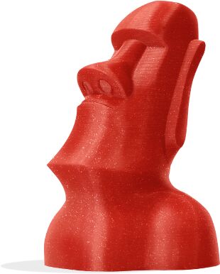 Winkle PLA HD Glitter 1,75 mm þráður - Coral