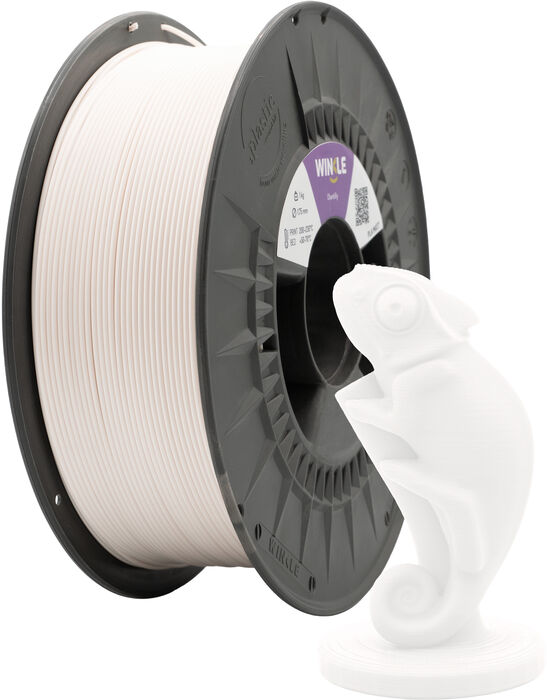 Winkle PLA Matte 1,75 mm þráður - Cream White
