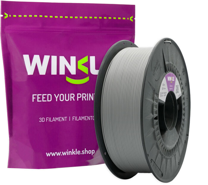 Winkle PLA Matte 1,75 mm þráður - Smoke Grey
