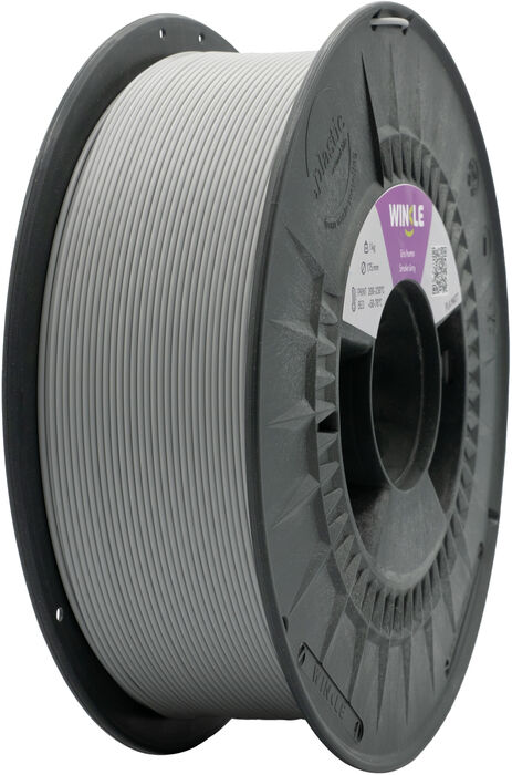 Winkle PLA Matte 1,75 mm þráður - Smoke Grey