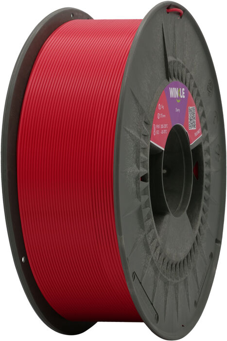 Winkle PLA Matte 1,75 mm þráður - Raspberry Red