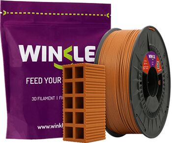 Winkle PLA HD Texture 1,75mm þráður 1kg - Brick