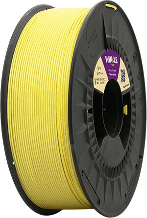 Winkle PLA HD Texture 1,75mm þráður 1kg - Yellow Marble