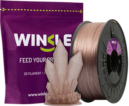 Winkle PLA HD Texture 1,75mm þráður 1kg - Quartz