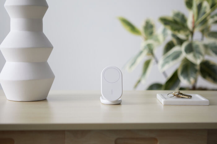 Belkin BoostCharge 2-í-1 15W Qi2 þráðlaus hleðslustandur - Hvítur