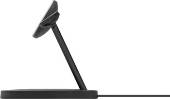 Belkin BoostCharge Pro 3-í-1 15W Qi2 Þráðlaus hleðslustandur - Svartur