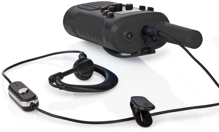 Nedis Talstöðvar 8x38 6km Drægni - Svartar