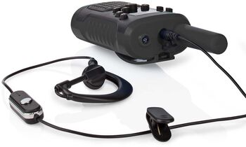 Nedis Talstöðvar 8x38 6km Drægni - Svartar