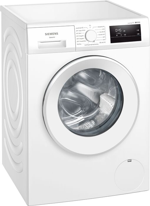 Siemens iQ300 þvottavél WM14N08LDN - Hvít