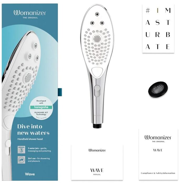 Womanizer Wave sturtuhaus - Króm 