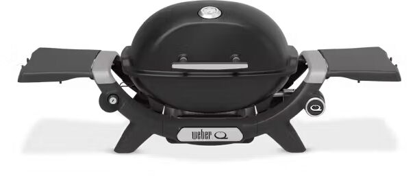 Weber Q1200N ferðagasgrill með hliðarborði - Svart
