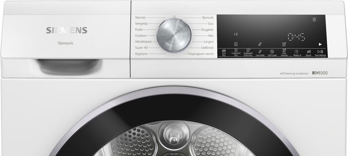 Siemens þurrkari WQ45G2DCDN - Hvítur