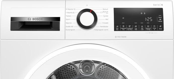 Bosch þurrkari WQG232ALSN - Hvítur