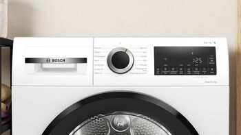 Bosch Series 6 þurrkari WQG2420ESN - Hvítur