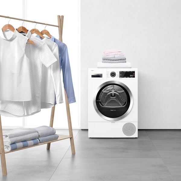 Bosch þurrkari WQG245DXSN - Svartur