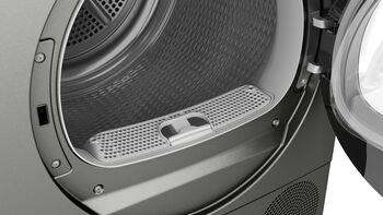 Bosch þurrkari WQG245DXSN - Svartur