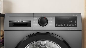 Bosch þurrkari WQG245DXSN - Svartur