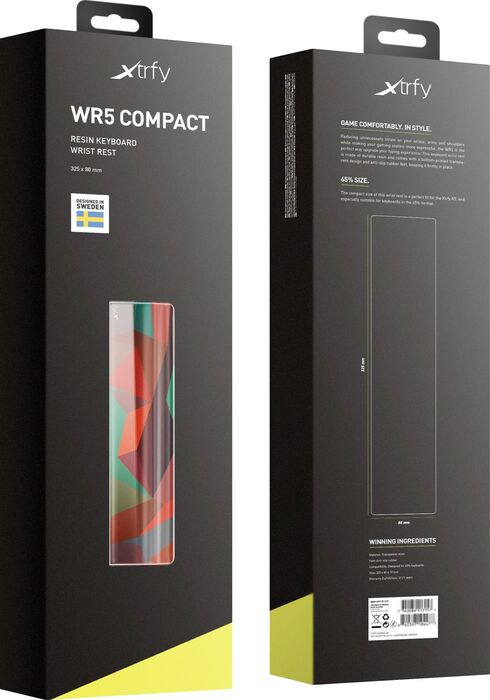 Xtrfy WR5 Compact armhvíla - Rauð