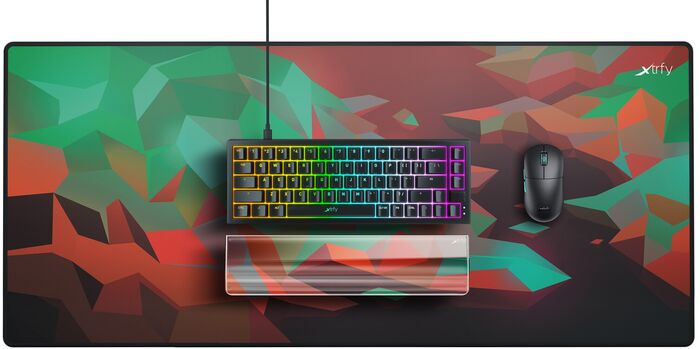Xtrfy WR5 Compact armhvíla - Rauð