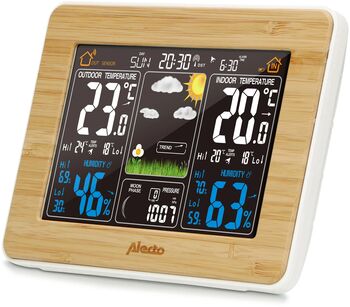 Alecto þraðláus veðurstöð - Innan/utandyra