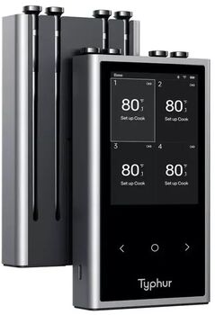 Typhur Sync Quad þráðlaus kjöthitamælir - 4 nemar