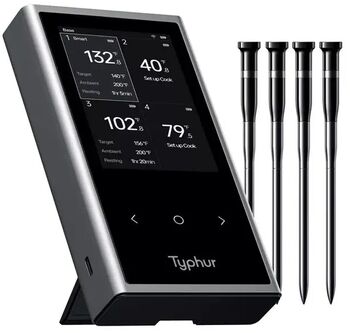 Typhur Sync Quad þráðlaus kjöthitamælir - 4 nemar