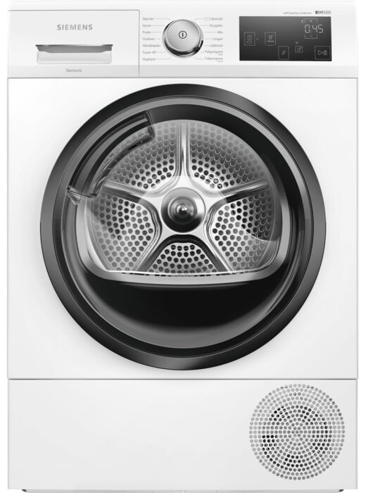 Siemens iQ500 þurrkari WT47UHE9DN - Hvítur