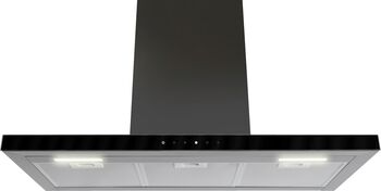 Witt veggháfur 90cm - Svartur WTE90BR