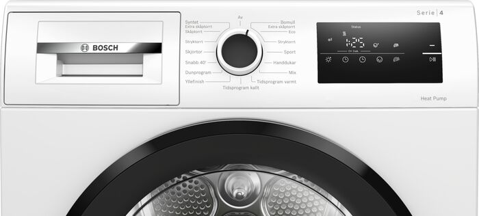Bosch Series 4 þurrkari WTH85V0ESN - Hvítur