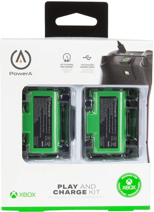 PowerA Xbox endurhlaðanleg rafhlaða - 2 í pakka