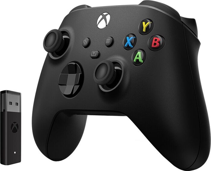 Xbox Series X og S þráðlaus stýripinni með USB móttakara - Svartur