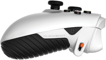Bionik Quickshot Pro stýripinnagrip fyrir Xbox Series X og S - Hvítt