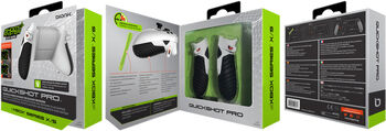 Bionik Quickshot Pro stýripinnagrip fyrir Xbox Series X og S - Hvítt