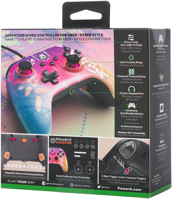 PowerA Xbox series X og S stýripinni - Cyber style