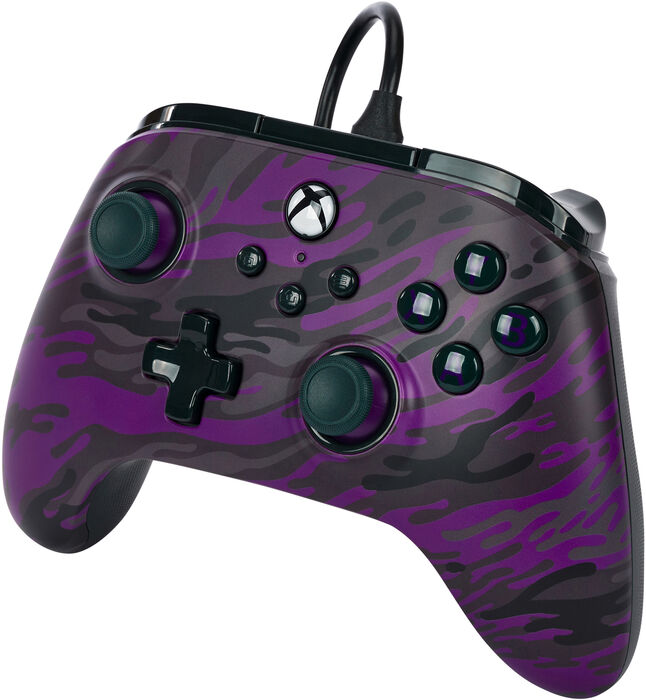 PowerA Xbox Advantage stýripinni - Fjólublár Camo