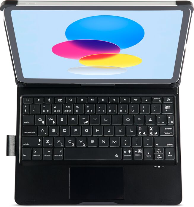 Xceed CoverKey lyklaborðshulstur fyrir iPad 10,9" Gen10 - Svart