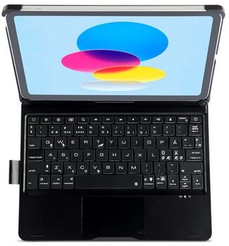 Xceed Cover key þráðlaust lyklaborð f iPad 10.2"/10.5" Gen 7, 8 & 9 - Svart