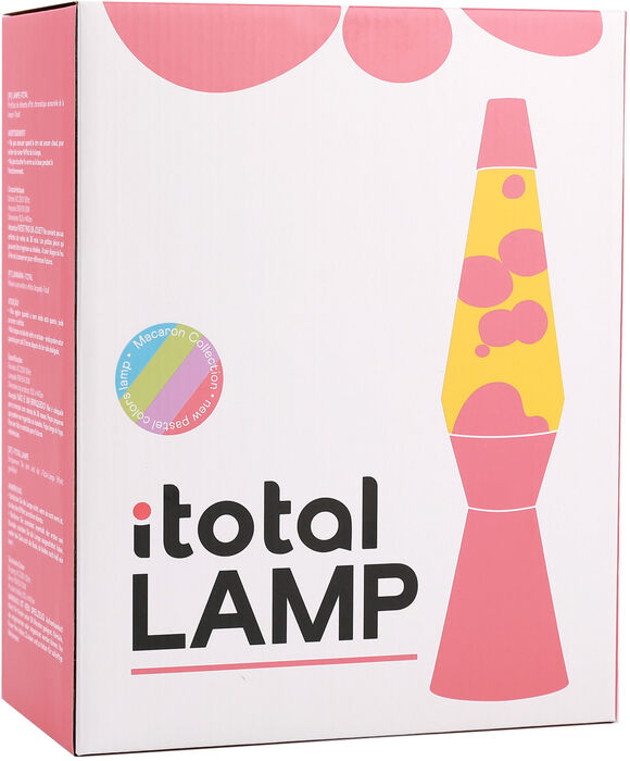 iTotal Lava lampi - Bleikur