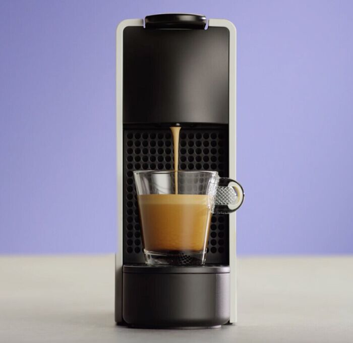 Nespresso Essenza Mini hylkjakaffivél - Hvít