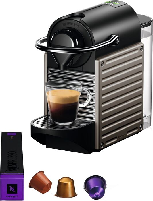 Nespresso Pixie hylkjakaffivél - Svört