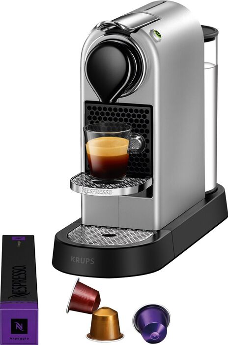 Nespresso CitiZ hylkjakaffivél - Silfur