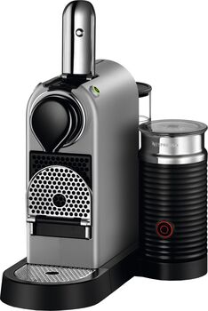 Nespresso CitiZ and Milk hylkjakaffivél - Silfur
