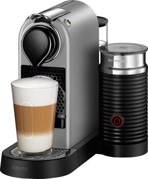 Nespresso CitiZ and Milk hylkjakaffivél - Silfur