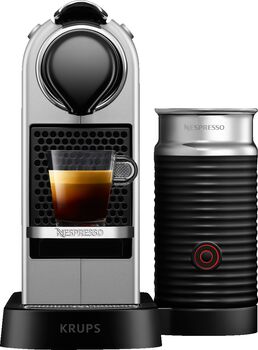 Nespresso CitiZ and Milk hylkjakaffivél - Silfur
